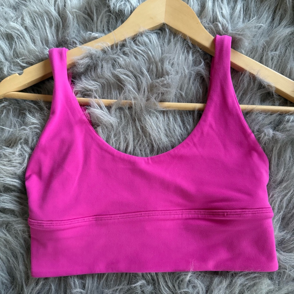 Lululemon Athletica Vibrant Pink Sports Bra